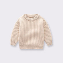 Load image into Gallery viewer, Baby Boys Girls Children Autumn And Winter Loose Knitted Coat Sweater - # BOAA111010001
