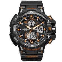 Load image into Gallery viewer, Modern Sport Watch For Men and Woman With LED Digital Quartz Display Men's Top Brand Luxury Digital-watch Relogio Masculino In Army Military Popular Design Waterproof 50M
