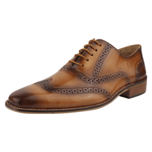 Load image into Gallery viewer, Aaron Leather Oxford Style Dress Shoes
