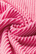 Load image into Gallery viewer, Solid Corded T-Shirt and Pants Set
