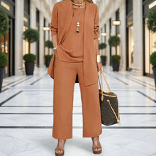 Load image into Gallery viewer, Women's 3-Piece Longline Duster Cardigan

