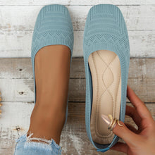Load image into Gallery viewer, Women’s Knitted Slip-On Shoes | Plus Size Breathable Sneakers
