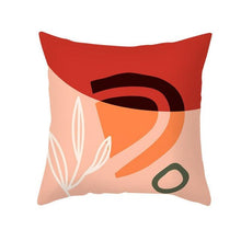 Load image into Gallery viewer, Abstract Line Drawing Cushion Case Modern Abstract Painting Pillow Case Beautiful Art Cushion Covers Art Sofa Pillows Case Livingroom Decorative Pillow 45x45CM

