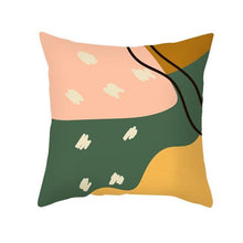 Load image into Gallery viewer, Abstract Line Drawing Cushion Case Modern Abstract Painting Pillow Case Beautiful Art Cushion Covers Art Sofa Pillows Case Livingroom Decorative Pillow 45x45CM
