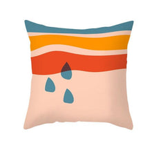 Load image into Gallery viewer, Abstract Line Drawing Cushion Case Modern Abstract Painting Pillow Case Beautiful Art Cushion Covers Art Sofa Pillows Case Livingroom Decorative Pillow 45x45CM
