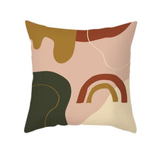 Load image into Gallery viewer, Abstract Line Drawing Cushion Case Modern Abstract Painting Pillow Case Beautiful Art Cushion Covers Art Sofa Pillows Case Livingroom Decorative Pillow 45x45CM
