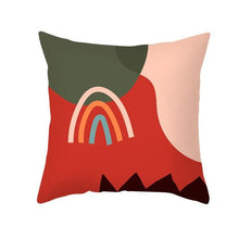 Load image into Gallery viewer, Abstract Line Drawing Cushion Case Modern Abstract Painting Pillow Case Beautiful Art Cushion Covers Art Sofa Pillows Case Livingroom Decorative Pillow 45x45CM
