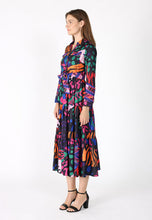 Load image into Gallery viewer, Abstract Print Full Sleeve Long Dress
