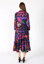 Load image into Gallery viewer, Abstract Print Full Sleeve Long Dress
