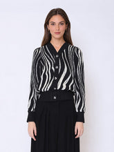 Load image into Gallery viewer, Abstract Printed Cardigan Top

