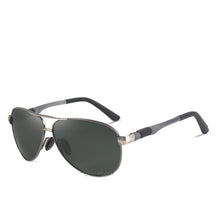 Load image into Gallery viewer, Men 100% Polarized Aluminum Alloy Frame Sunglasses  In Elegant Retro Classic Men's Driving Pilot  Style
