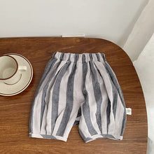 Load image into Gallery viewer, Soft Cotton Striped Bloomers for Newborns and Toddlers - # BAAA1B11010006
