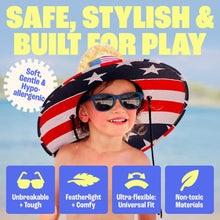 Load image into Gallery viewer, Polarized Toddler Sunglasses Boys &amp; Girls - Unbreakable, for Kids - UV Protection
