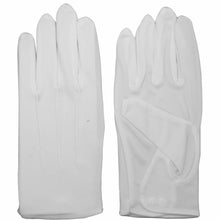 Load image into Gallery viewer, Fourchette Formal Dress Gloves for Men with Snap Button by Vittorio Farina: Tuxedo Parade Honor Guard
