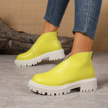 Load image into Gallery viewer, Women’s Plus-Size Chunky-Heeled Ankle Boots
