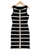 Load image into Gallery viewer, Contrast Stripe Knit Sleeveless Midi Dress – 5 Colors, S–L
