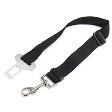 Load image into Gallery viewer, Adjustable Safety Seat Belt Nylon Pets Puppy Seat Lead Leash Dog Harness Vehicle Seatbelt Pet Dog Supplies Travel Clip Adjustable Bowtie Pet Cat Dog Car Seat Belt Pet Seat Harness Dog Lead Clip Dog Collars Accessories
