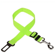 Load image into Gallery viewer, Adjustable Safety Seat Belt Nylon Pets Puppy Seat Lead Leash Dog Harness Vehicle Seatbelt Pet Dog Supplies Travel Clip Adjustable Bowtie Pet Cat Dog Car Seat Belt Pet Seat Harness Dog Lead Clip Dog Collars Accessories
