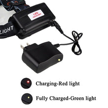 Load image into Gallery viewer, Adjustable Zoomable Headlamp Ultra Bright Rechargeable LED Bright High Lumen Head Lights Head Lamp Waterproof Flashlight For Outdoor Cmaping Fishing Hiking Biking Fishing Headlamp  Running Headlamp
