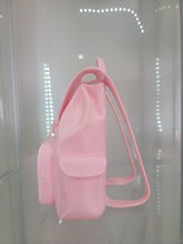 Load image into Gallery viewer, Adorable Pink Backpack Makeup Brush Holder - Stylish Organizer for Glam Lovers
