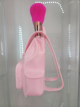 Load image into Gallery viewer, Adorable Pink Backpack Makeup Brush Holder - Stylish Organizer for Glam Lovers
