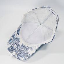 Load image into Gallery viewer, Floral Print Dome Crown Baseball Cap – Unisex One Size
