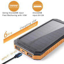 Load image into Gallery viewer, 🚀 Ultra-High Capacity Waterproof Solar Power Bank (Up to 2,000,000mAh)
