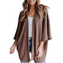 Load image into Gallery viewer, Women’s Bat Sleeve Knit Cardigan
