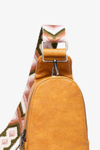 Load image into Gallery viewer, Random Pattern Adjustable Strap : Leather Sling Bag
