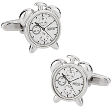 Load image into Gallery viewer, Alarm Clock Cufflinks
