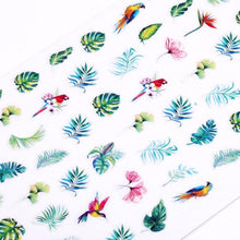 Load image into Gallery viewer, Alphabet Love Shaped  Pattern 3D Nail Stickers Slider Valentine Day Decals Foil For Love Nail Art Decoration Pop Art Nail Stickers Sexy Girl Designs Comics Water Transfer Decals Manicure Lips Nail Art Decorations Slider Nail Art Stickers
