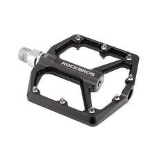 Load image into Gallery viewer, Aluminum Alloy Bicycle Pedals Road Anti-Slip Ultralight Sealed Bearing One-Piece Molding Anti-Oxidation Bike Pedals Mountain Bike Pedals Flat Pedals Nylon Fiber Bicycle Platform Pedals For Road Mountain
