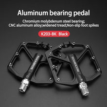 Load image into Gallery viewer, Aluminum Alloy Bicycle Pedals Road Anti-Slip Ultralight Sealed Bearing One-Piece Molding Anti-Oxidation Bike Pedals Mountain Bike Pedals Flat Pedals Nylon Fiber Bicycle Platform Pedals For Road Mountain
