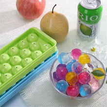Load image into Gallery viewer, Amazing Plastic Molds Ice Tray 14 Grid 3D Round Ice Molds Home Bar Party Use Round Ball Ice Cube Makers Kitchen Ice Cream Moulds
