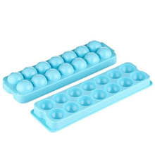 Load image into Gallery viewer, Amazing Plastic Molds Ice Tray 14 Grid 3D Round Ice Molds Home Bar Party Use Round Ball Ice Cube Makers Kitchen Ice Cream Moulds

