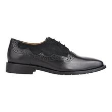 Load image into Gallery viewer, Amy Leather Suede Oxford Style Kids Dress Shoes
