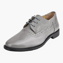 Load image into Gallery viewer, Amy Leather Suede Oxford Style Kids Dress Shoes
