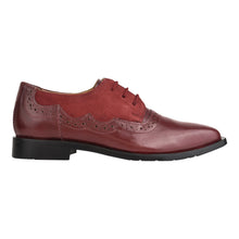 Load image into Gallery viewer, Amy Leather Suede Oxford Style Kids Dress Shoes

