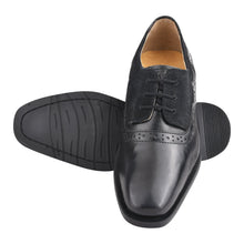 Load image into Gallery viewer, Amy Leather Suede Oxford Style Kids Dress Shoes
