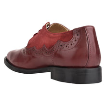 Load image into Gallery viewer, Amy Leather Suede Oxford Style Kids Dress Shoes
