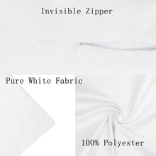 Load image into Gallery viewer, Animal Printed Pillow Cover Cartoon Giraffe Fox Bunny White Seat Polyester Decorative Cushion Cover Sofa Kids Room Alphabet Pillow Cover With Cute Animals Pillow Cases Outdoor Indoor Square Cushion Covers For Home Sofa Couch 45x45cm
