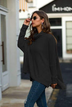 Load image into Gallery viewer, Cowl Neck Waffle Knit Sweater
