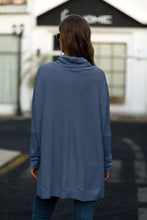 Load image into Gallery viewer, Cowl Neck Waffle Knit Sweater
