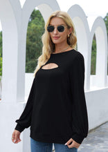Load image into Gallery viewer, Cut Out Pullover Long Sleeve
