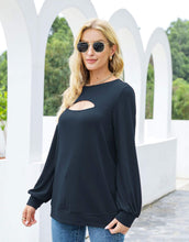 Load image into Gallery viewer, Cut Out Pullover Long Sleeve
