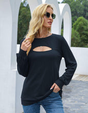 Load image into Gallery viewer, Cut Out Pullover Long Sleeve
