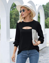 Load image into Gallery viewer, Cut Out Pullover Long Sleeve
