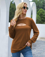Load image into Gallery viewer, Cut Out Pullover Long Sleeve
