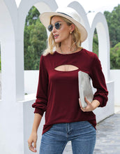 Load image into Gallery viewer, Cut Out Pullover Long Sleeve
