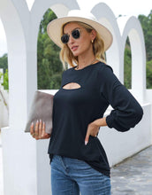 Load image into Gallery viewer, Cut Out Pullover Long Sleeve
